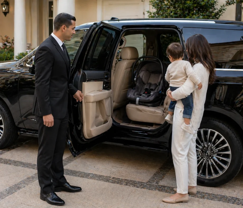 Airport car seat service
