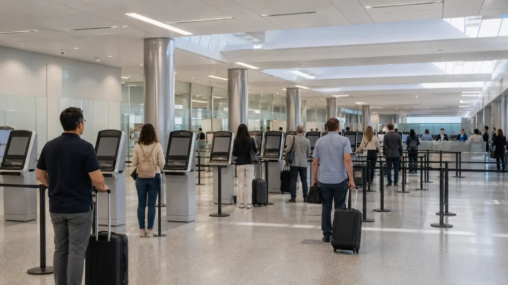 International arrivals